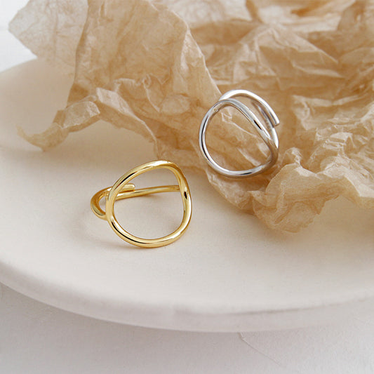 Hollow Circle Ring