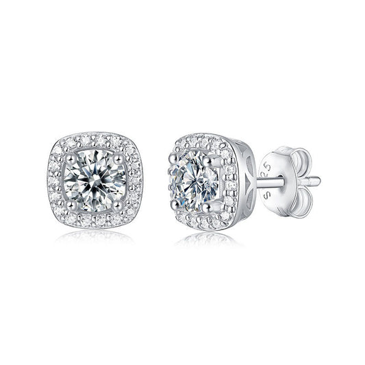 Promise Moissanite Stud Earrings