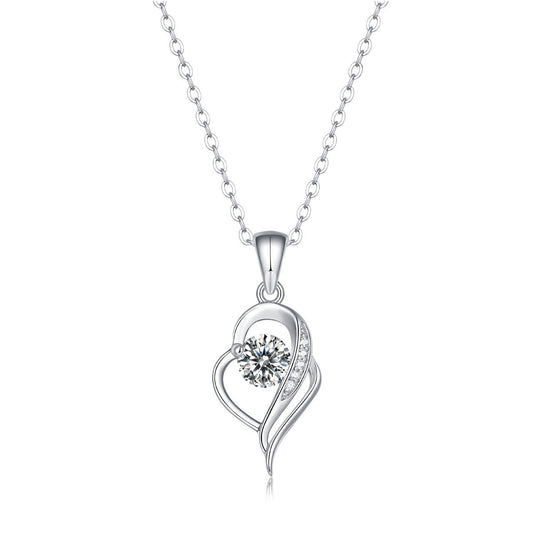 Comely Irregular Heart Necklace